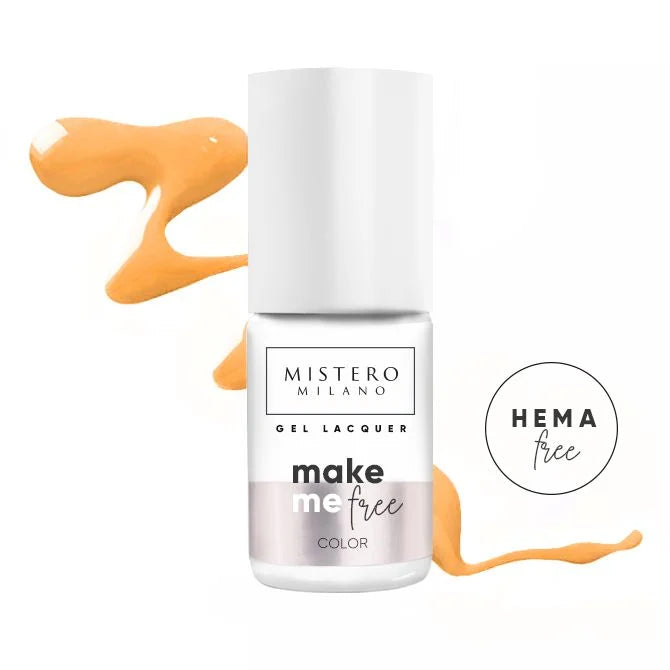 okerkleurige gellak hema free