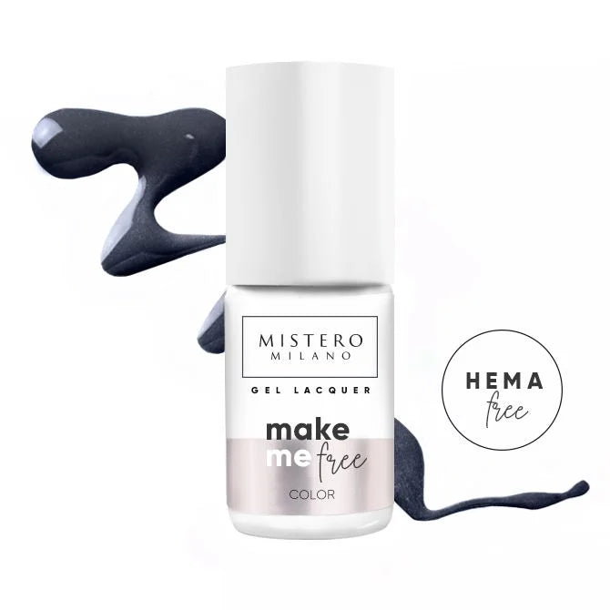 zwarte gellak hema free met glitters