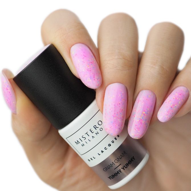 gellak roze confetti