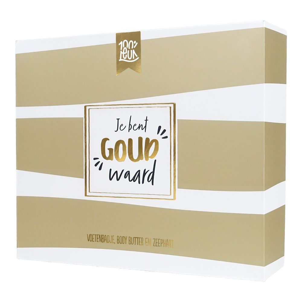 CADEAUPAKKET: Goud waard