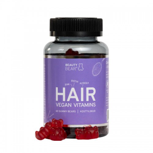 beauty bear hair - vitamines voor het haar - haarvitamines